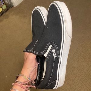 black vans size 7